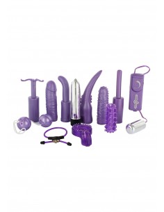Zestaw akcesoriów erotycznych DIRTY DOZEN SEX TOY KIT PURPLE - Śmieszne gadżety, prezenty - 1 2