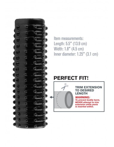 Stymulująca Nakładka Fx Magic Pleasure Sleeve - Przedłużki i nakładki na penisa - 3