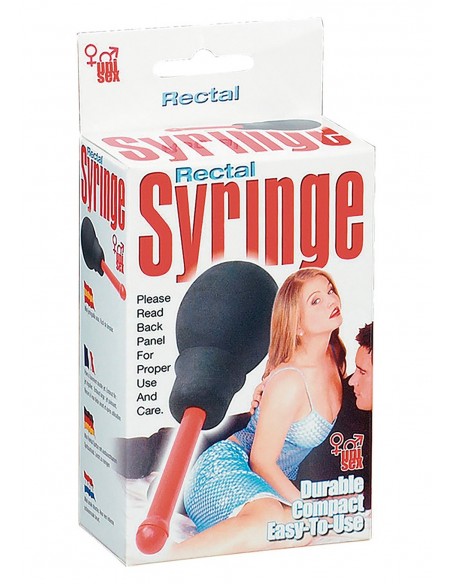 Gruszka analna RECTAL SYRINGE - Pozostałe gadżety analne - 1