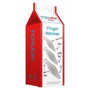 Zestaw 3 korków analnych Finger Rimmer z pętelką na palec (6–10 cm) - 2