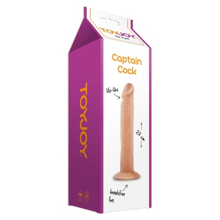 Dildo Pipedream Captain Cock 23 cm z przyssawką - 2