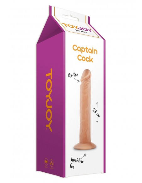 Realistyczne Dildo Captain Cock 23Cm Dong Flesh - Dilda realistyczne - 2