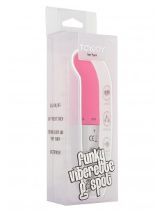 Stymulator punktu G FUNKY VIBERETTE G SPOT PINK - Wibratory Punktu G - 1 2