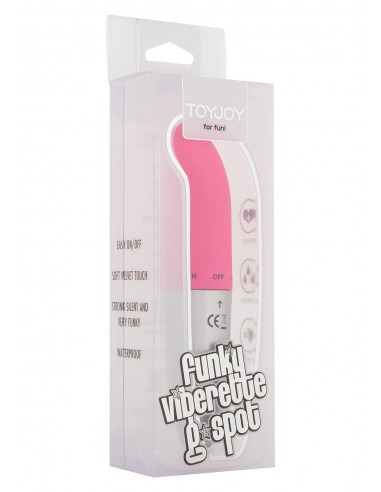 Stymulator punktu G FUNKY VIBERETTE G SPOT PINK - Wibratory Punktu G - 2