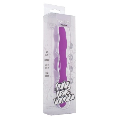 Wibrator Funky Wave Vibrette z regulacją Twist-cap 18 cm - 1 2