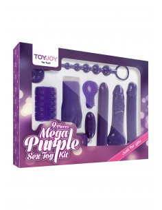 Zestaw gadżetów erotycznych MEGA PURPLE SEX TOY KIT - Śmieszne gadżety, prezenty - 1