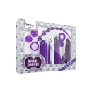Imperial Rabbit Kit Purple – zestaw 7 akcesoriów, wibrator króliczy 18 cm - 1