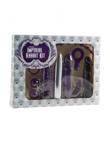 Zestaw akcesoriów erotycznych IMPERIAL RABBIT KIT DARK PURPLE - Śmieszne gadżety, prezenty - 3