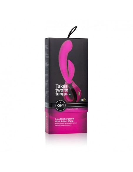Wibrator króliczek KEY LEIA RASPBERRY PINK - Wibratory Króliczki - 2