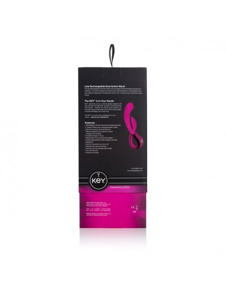 Wibrator króliczek KEY LEIA RASPBERRY PINK - Wibratory Króliczki - 4