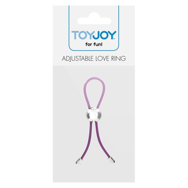 Regulowany pierścień erekcyjny Adjustable Love Ring o średnicy 4,5 cm z kulką stymulującą - 2