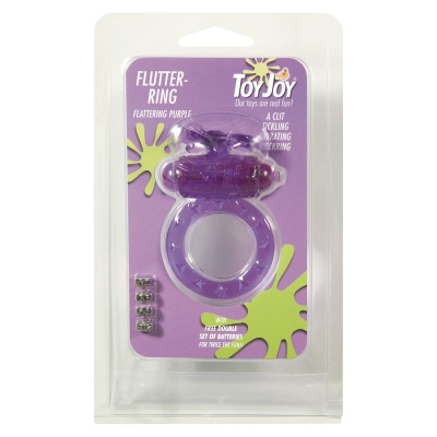 Wibracyjny pierścień Flutter Ring ze stymulatorem łechtaczki 15,7 x 9,9 x 3,2 cm - 1 2