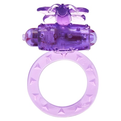 Wibracyjny pierścień Flutter Ring ze stymulatorem łechtaczki 15,7 x 9,9 x 3,2 cm - 1