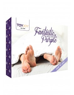 Zestaw akcesoriów erotycznych FANTASTIC PURPLE SEX TOY KIT - Śmieszne gadżety, prezenty - 1