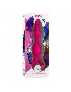 Kulki analne Arrow Anal Pearls Pink - Kulki analne, koraliki analne - 1 2