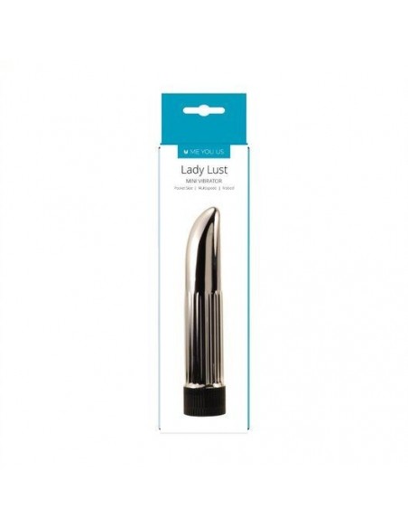 Wibrator Lady Lust Mini Vibrator Silver - Wibratory Klasyczne - 1
