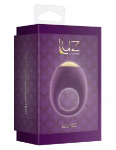 Pierścien erekcyjny wibrujący Eclipse Vibrating Cock Ring Fioletowy - Pierścienie erekcyjne wibrujące - 1 2