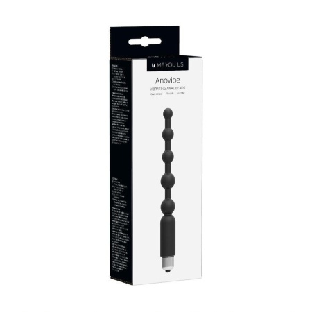 Wibrator analny Me You Us Anovibe (anal beads) - kulki o zróżnicowanych rozmiarach, cichy silnik i regulacja intensywności wibra - 3