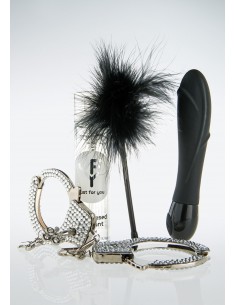 Zestaw akcesoriów erotycznych JFY LUXE BOX NO 5 BLACK - Śmieszne gadżety, prezenty - 1 2