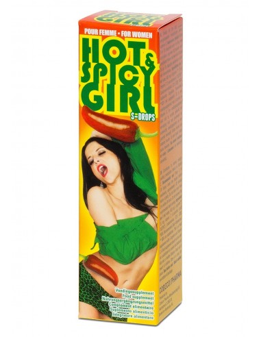 Popraw sprawność seksualną Hot Spicy Girl 20ml - Dłuższa i mocniejsza erekcja - 2