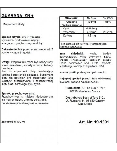 Supl.diety-APHRODICT GUARANA ZN + 100 ml - Do przypisania - 2