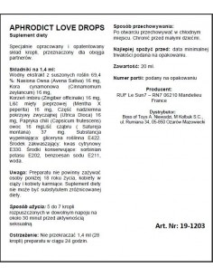Supl.diety-APHRODICT LOVE DROPS 20 ml - Do przypisania - 1 2
