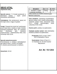 Supl.diety-APHRODICT SEXOVITAL 20 ml - Do przypisania - 1 2