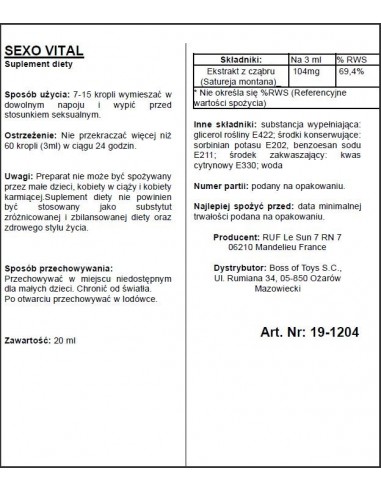 Supl.diety-APHRODICT SEXOVITAL 20 ml - Do przypisania - 2