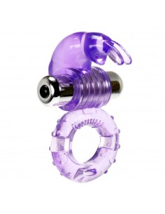 Pierścien erekcyjny wibrujący Me You Us Hopping Hare Cock Ring Fioletowy - Pierścienie erekcyjne wibrujące - 1