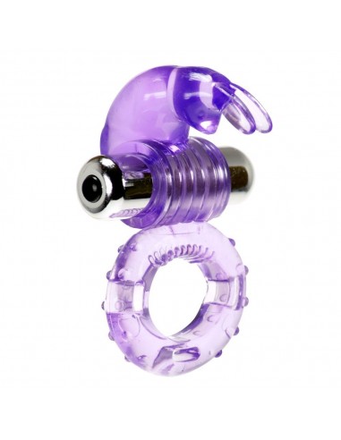 Pierścien erekcyjny wibrujący Me You Us Hopping Hare Cock Ring Fioletowy - Pierścienie erekcyjne wibrujące - 1