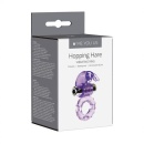 Pierścien erekcyjny wibrujący Me You Us Hopping Hare Cock Ring Fioletowy - 3