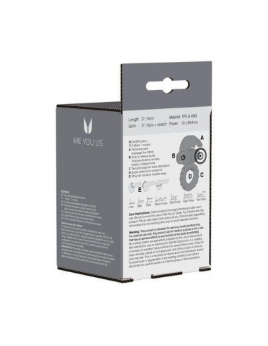 Pierścien erekcyjny wibrujący Me You Us Hopping Hare Cock Ring Fioletowy - Pierścienie erekcyjne wibrujące - 4