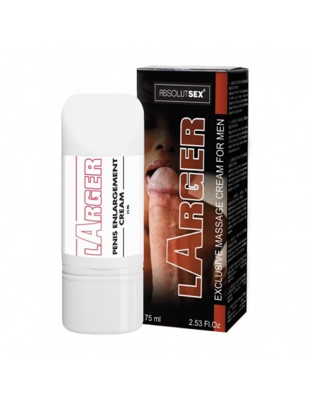 Krem na poprawę erekcji LARGER 75 ml - Powiększenie penisa - 1