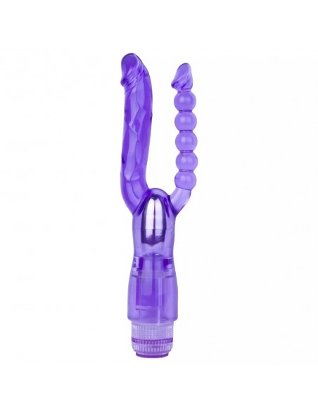 Podwójny stymulator Me You Us Extreme Dual Vibrator Purple - Wibratory wielofunkcyjne - 1