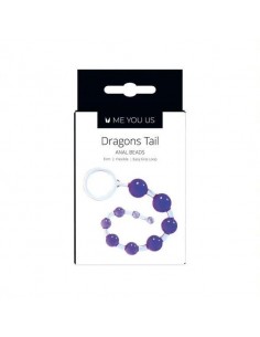 Kulki analne Me You Us Dragonz Tail Anal Beads Violet - Kulki analne, koraliki analne - 1