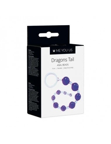 Kulki analne Me You Us Dragonz Tail Anal Beads Violet - Kulki analne, koraliki analne - 2