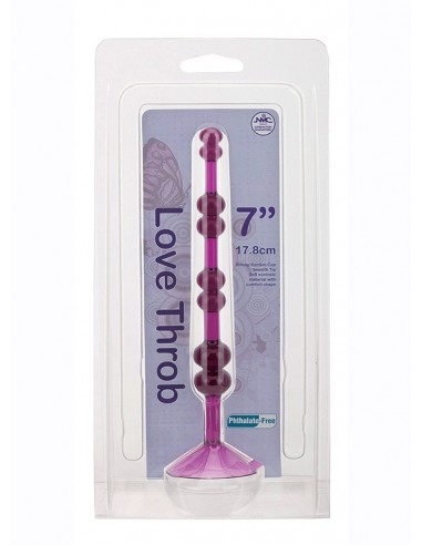 Kulki analne LOVE THROB PURPLE - Kulki analne, koraliki analne - 2