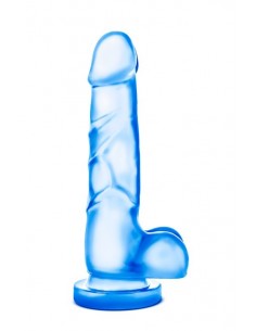 Żelowe dildo realistyczne B YOURS SWEET N HARD 4 BLUE - Dilda żelowe - 1