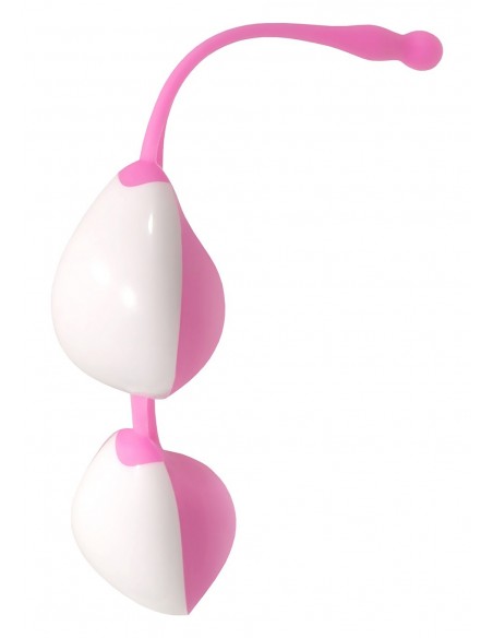 Kulki gejszy TEARDROP DUO BALLS PINK - Kulki Gejszy Podwójne i Pojedyncze - 1