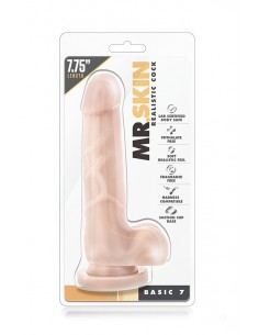Realistyczne Dildo Mr. Skin Realistic Cock Basic 7'' - Dilda realistyczne - 1 2