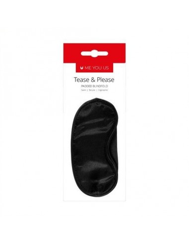 Opaska Na Oczy Erotyczna Padded Blindfold Black - Opaski i maski na oczy - 3