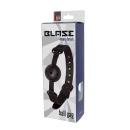 Knebel erotyczny BLAZE BALL GAG WITH PAINTING EDGE BLACK - 1