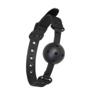 Knebel erotyczny BLAZE BALL GAG WITH PAINTING EDGE BLACK - 2