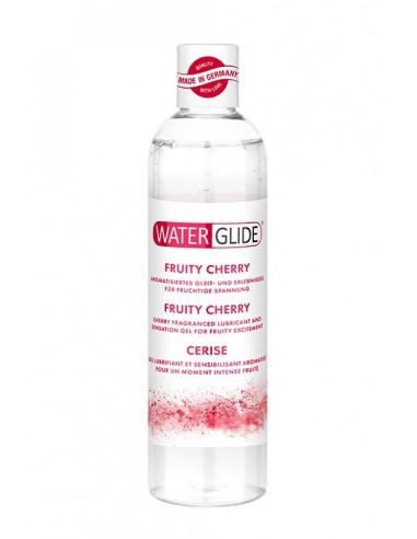 Smakowy Żel Intymny Waterglide Fruity Cherry 300 ml - Lubrykanty do seksu klasycznego - 1