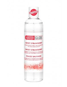 Smakowy Żel Intymny Waterglide Sweet Strawberry 300 ml - Lubrykanty do seksu klasycznego - 1