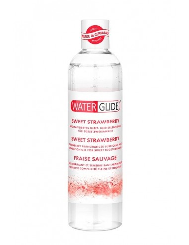 Smakowy Żel Intymny Waterglide Sweet Strawberry 300 ml - Lubrykanty do seksu klasycznego - 1