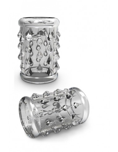 Stymulująca Nakładka Stay Hard Cock Sleeve 05 Clear - Przedłużki i nakładki na penisa - 3