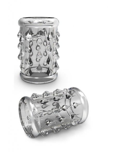 Stymulująca Nakładka Stay Hard Cock Sleeve 05 Clear - Przedłużki i nakładki na penisa - 3