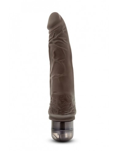 Realistyczny wibrator Mr. Skin Cock Vibe Chocolate 7'' - Wibratory Realistyczne - 1