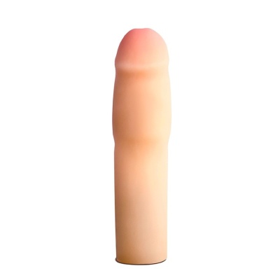 Nakładka na penisa Performance 1.5 Inch Xtender - rozciągliwe TPE Sensa Feel, długość całkowita 16 cm, wydłużenie użytkowe 3,8 c - 1